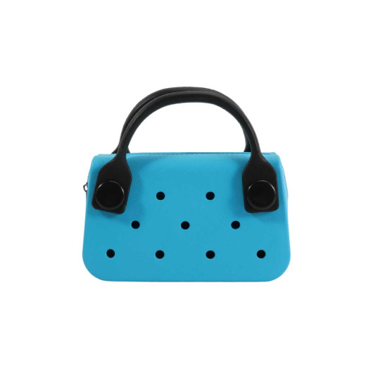 Hole Mini Handbags Sky Blue